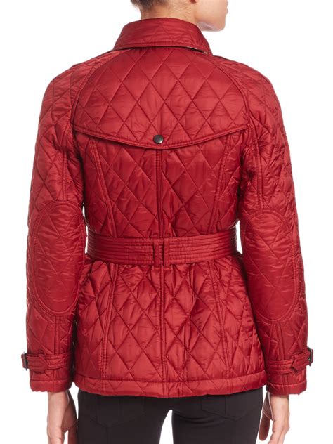 burberry quilted short jacket|Burberry quilted jackets for women.